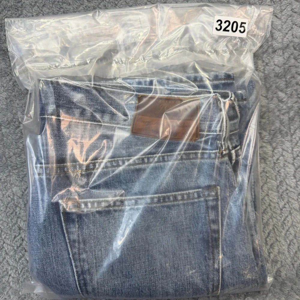 J.Crew Jeans Men 32x28 Blue 770 Slim Straight Kaihara Japanese Denim Medium Wash